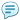 Speech bubble icon